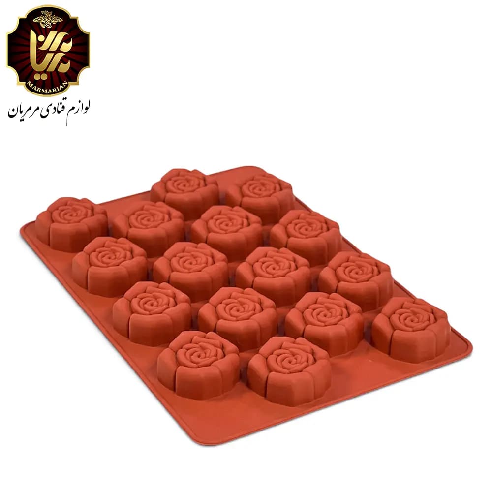 قالب سیلیکون حلوایی رز مارگاریتا