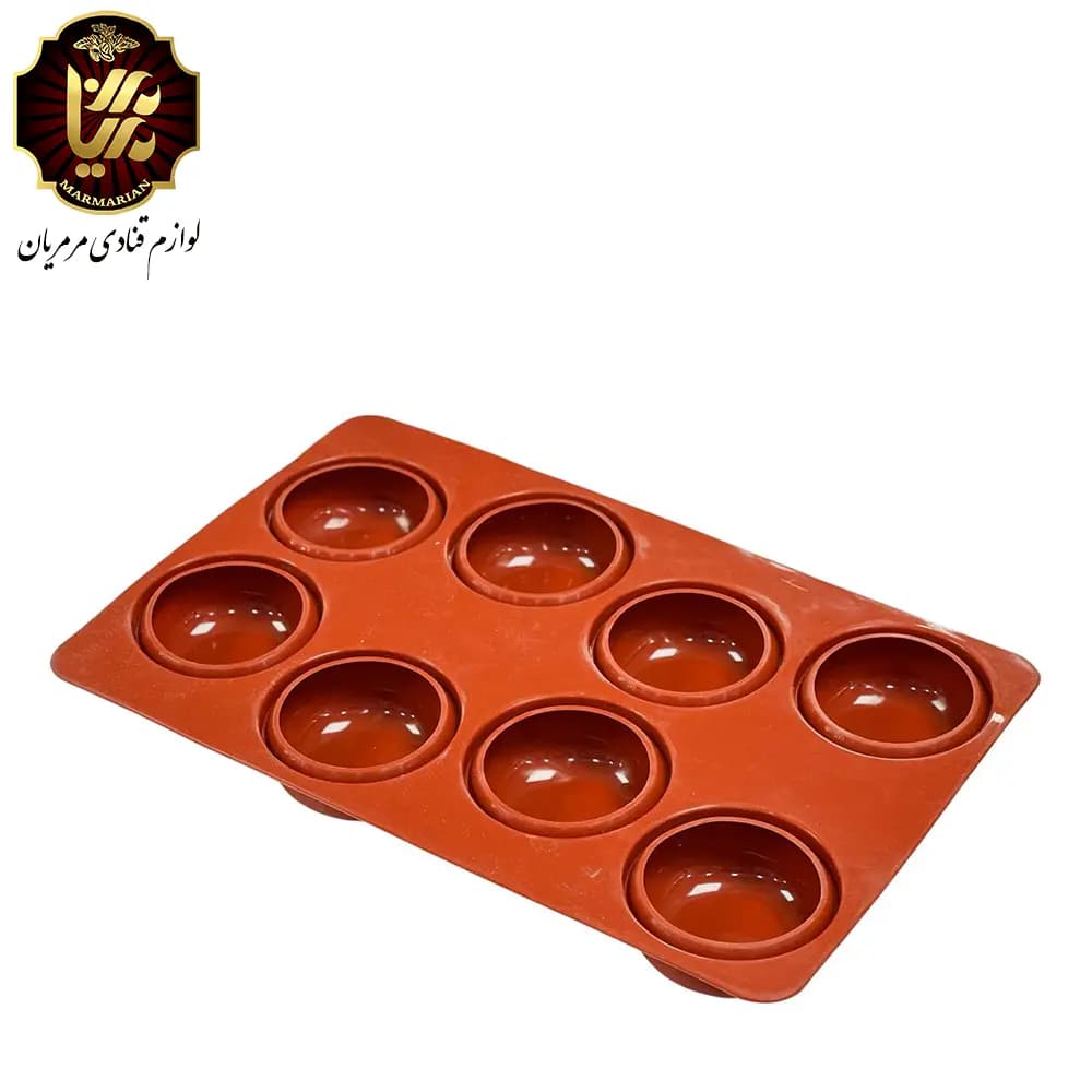 قالب سیلیکون نیمکره ۶ سانت ۳ بعدی — تصویر ۲