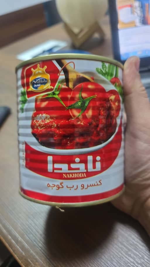 رب گوجه فرنگی ناخدا