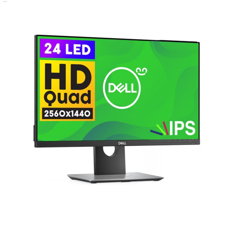 مانیتور استوک دل 24 اینچ 2k ips مدل Dell P2418D — تصویر ۲
