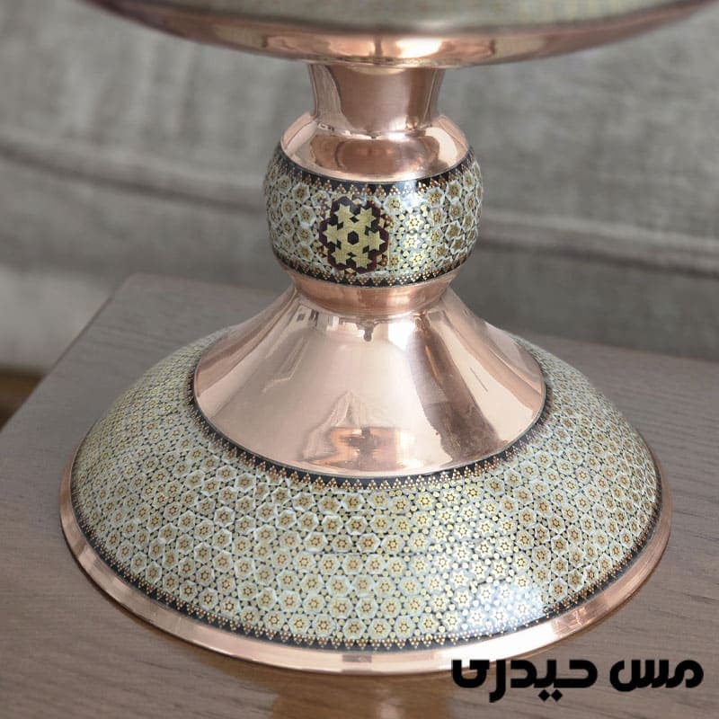 میوه خوری خاتم کاری مدل هیراد — تصویر ۲