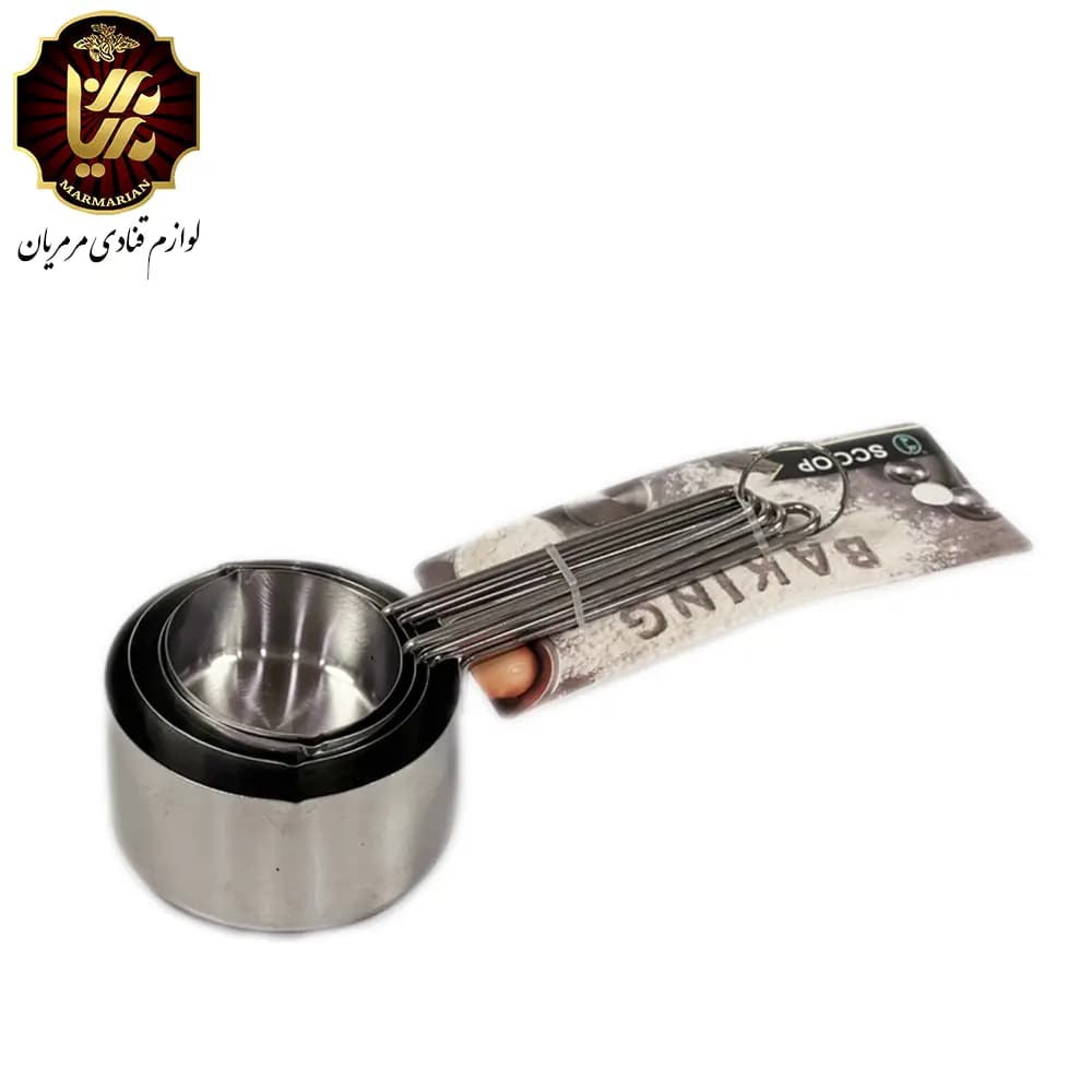 ست پیمانه تمام استیل برند a.k