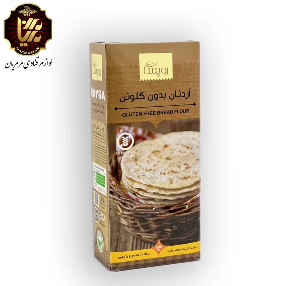 آرد نان بدون گلوتن 500 گرمی