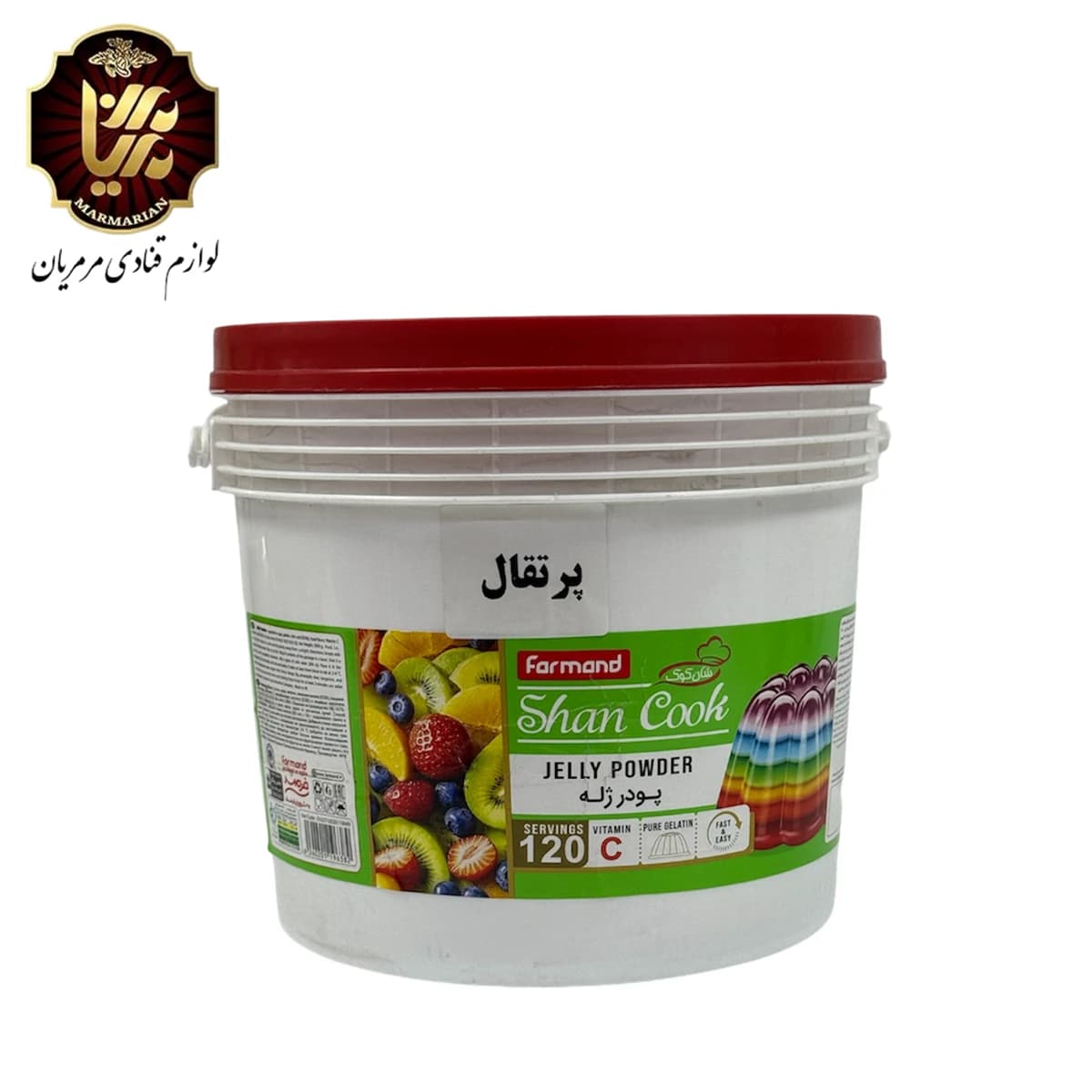 پودر ژله سطلی فرمند 3 کیلویی