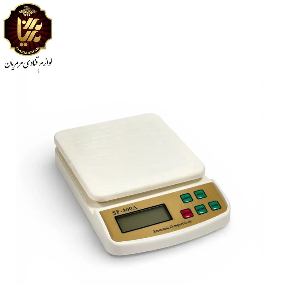 ترازو آشپزخانه پلاستیکی 10 کیلویی مدل SF400A