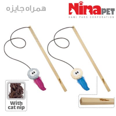 درخت گربه نیناپت مدل تی T + هدیه ویژه + ارسال رایگان — تصویر ۶