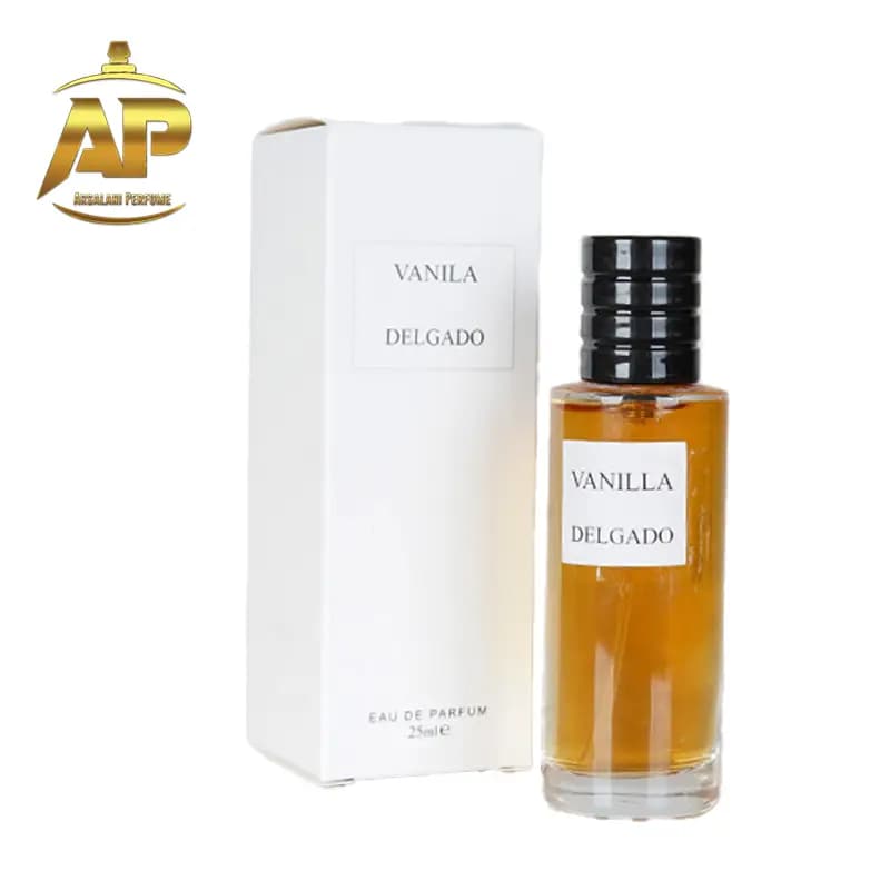 عطر جیبی زنانه و مردانه دلگادو مدل وانیلا Delgado Vanilla — تصویر ۲