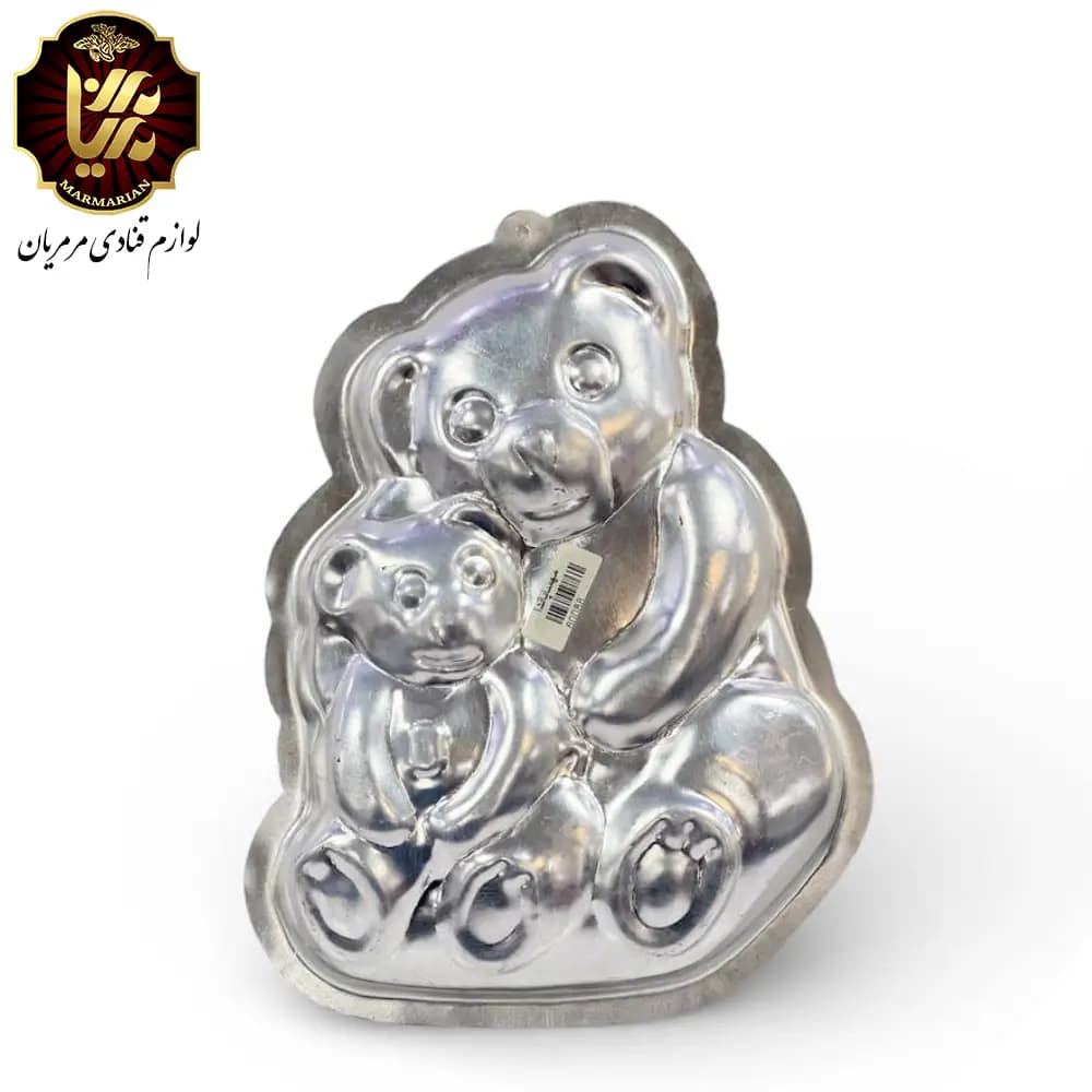 قالب کیک آلومینیومی خرس مادر و فرزند