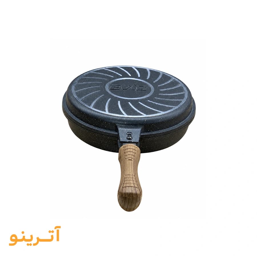تابه تک دسته رژیمی دو طرف گرد اویز سایز 32 — تصویر ۳