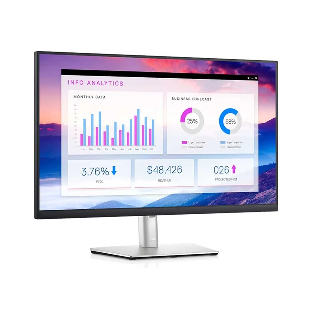 مانیتور استوک 27 اینچ 4k دل IPS مدل Dell P2721Q — تصویر ۱۲