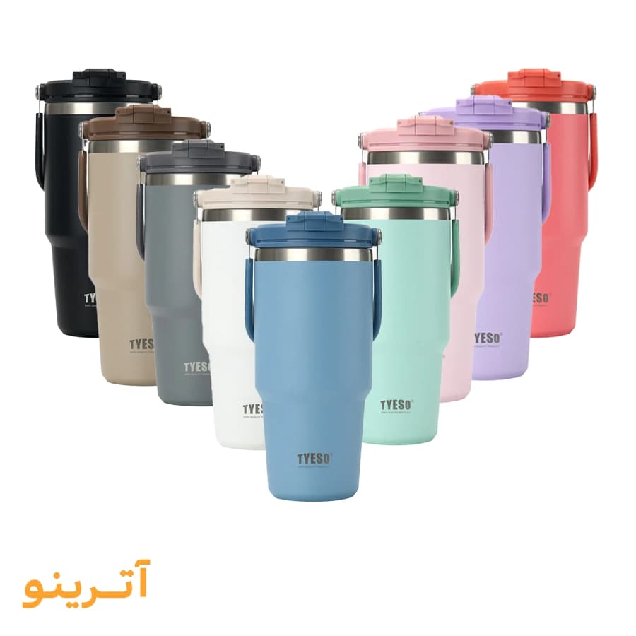 تراول ماگ تایسو دسته بالا ظرفیت 1050 میلی‌لیتر