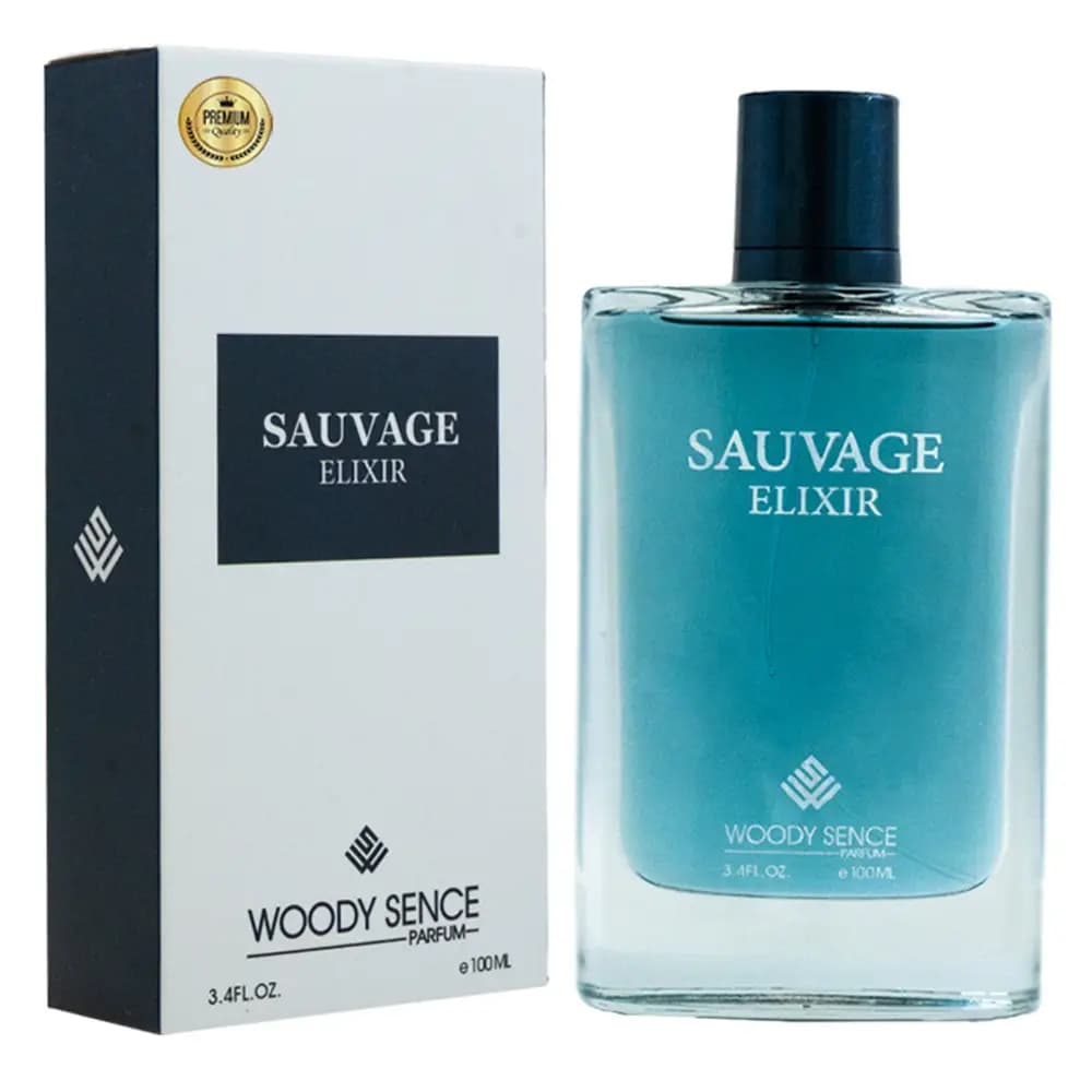 عطر مردانه وودی سنس مدل ساواج الکسیر SAUVAGE ELIXIR — تصویر ۲