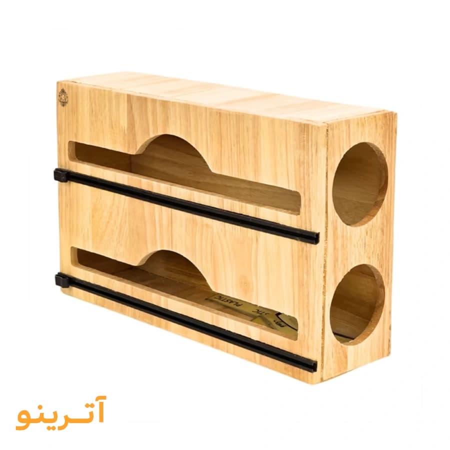 سلفون کش دو رول چوبی گلدن استار