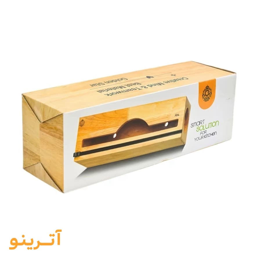 سلفون کش تک رول چوبی گلدن استار — تصویر ۵