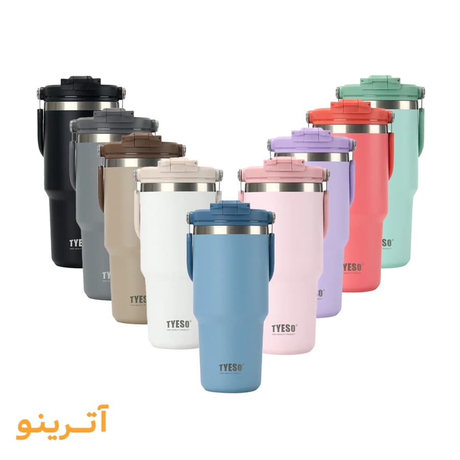 تراول ماگ تایسو دسته بالا ظرفیت 750 میلی‌لیتر