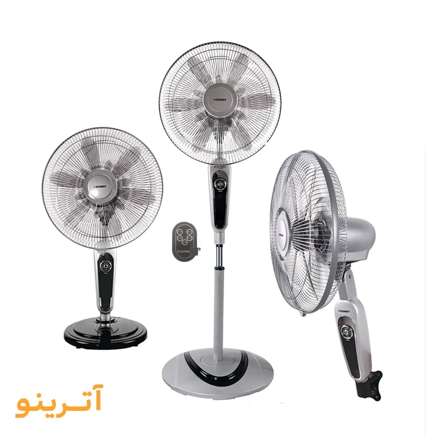 پنکه سه کاره ریموت‌دار سانی مدل DWS-3600