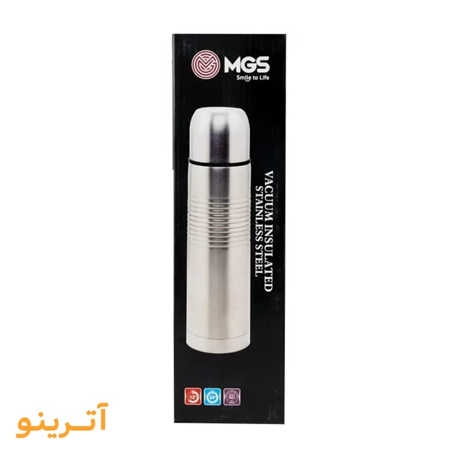 فلاسک قلمی ام جی اس مدل VB5014S ظرفیت 1 لیتر — تصویر ۴