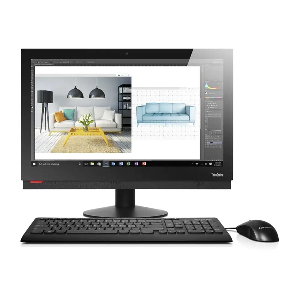 آل این وان استوک لمسی لنوو مدل ThinkCentre M910z پردازنده i5 6500 — تصویر ۲