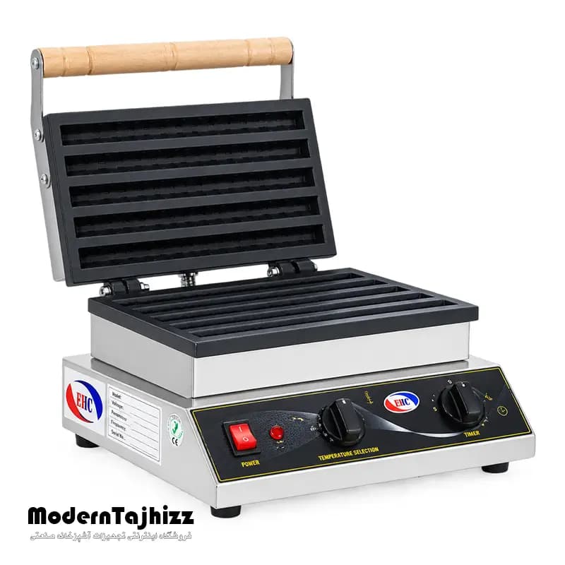 وافل ساز میله ای صنعتی مدل V.SB4008 برند EHC