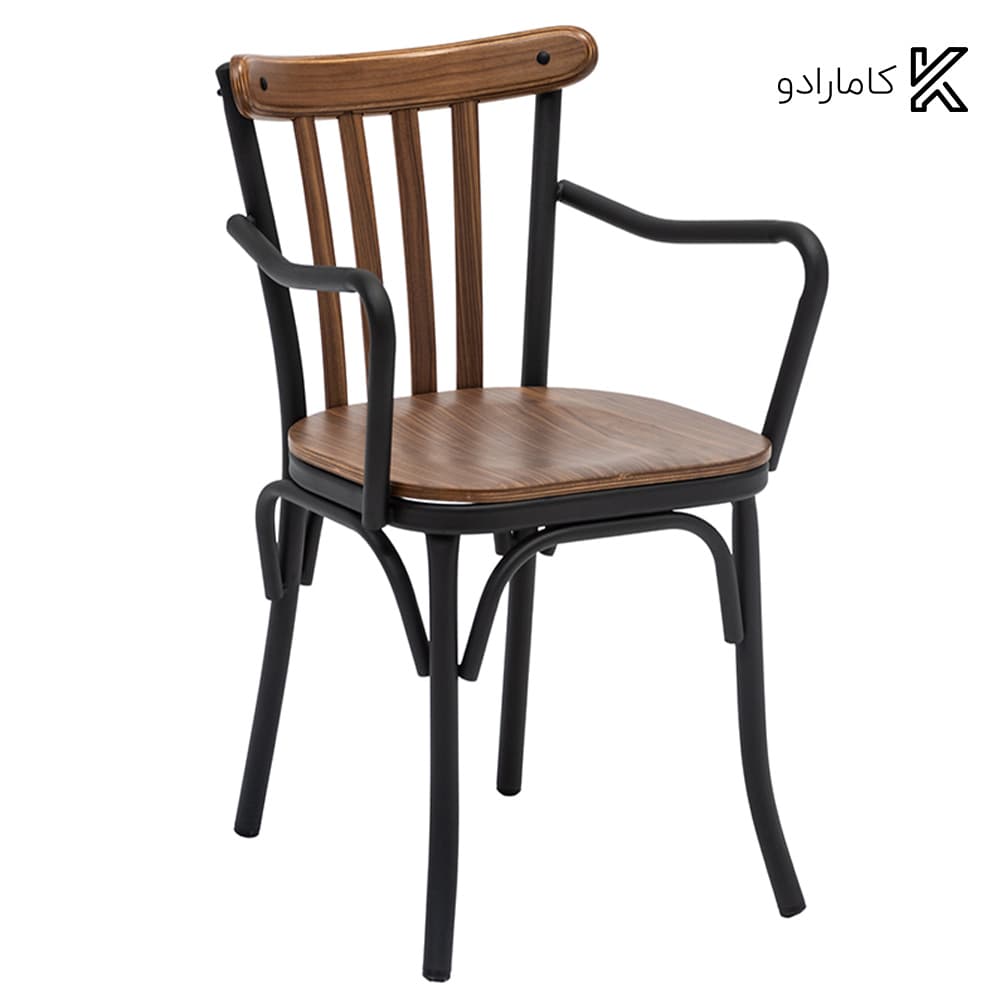 صندلی دسته دار فلزی برسو — تصویر ۳