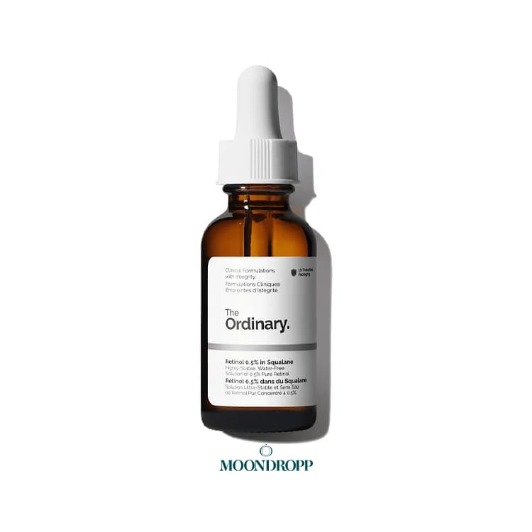 سرم رتینول اوردینری 0.5% – ضد چروک و جوان کننده پوست – Ordinary Retinol 0.5% in Squalane