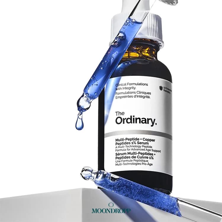 سرم مولتی پپتاید + کوپر اوردینری ( سرم بافه + کوپر پپتاید مس 1% اوردینری ) – Ordinary Multi-Peptide + Copper Peptides 1% Serum — تصویر ۲