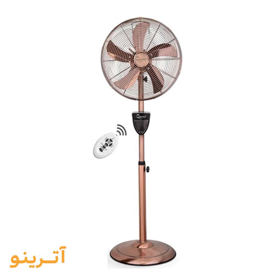 پنکه دو کاره ریموت‌دار کویین هوم مدل QH-6680 — تصویر ۲
