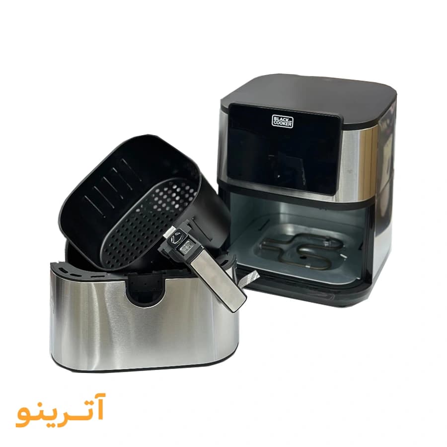 سرخ کن بدون روغن 10 لیتری بلک کوکر مدل BC-66 — تصویر ۳
