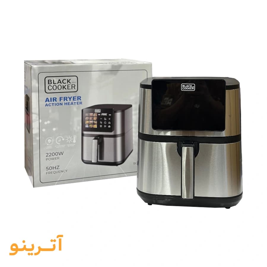 سرخ کن بدون روغن 10 لیتری بلک کوکر مدل BC-66 — تصویر ۴