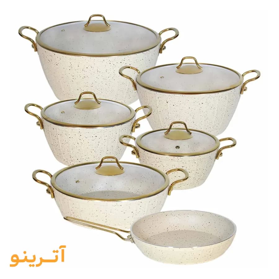 سرویس قابلمه ۱۱ پارچه اویز مدل ویولا — تصویر ۲