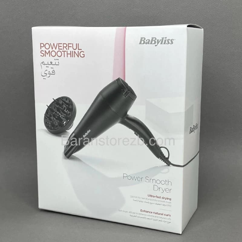 سشوار بابلیس مدل D215DSDE با توان 2200 وات — تصویر ۵