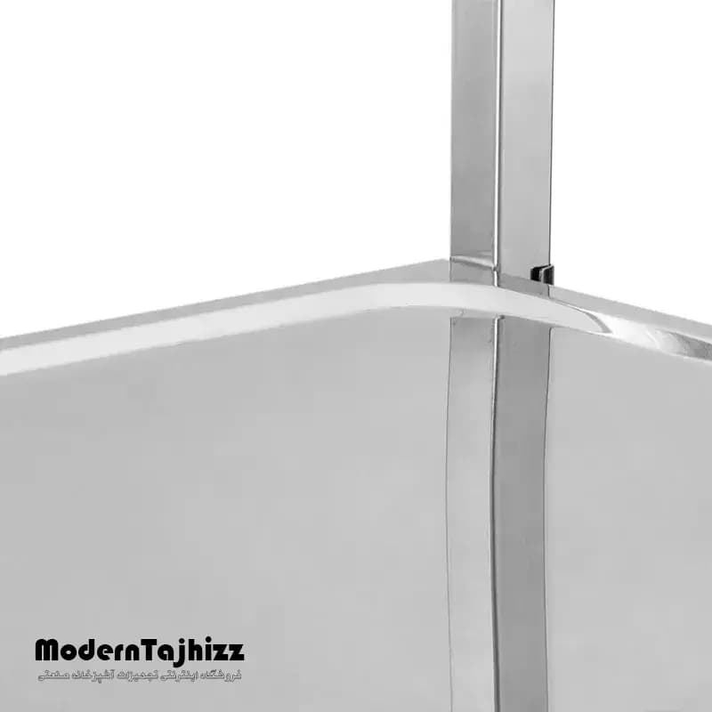 ترولی استیل دو طبقه تخت مدل PT-115 بست BEST — تصویر ۵