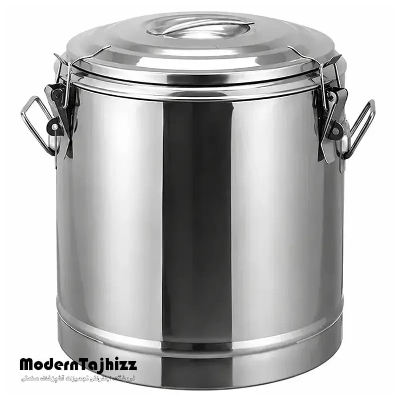 باکس حمل غذا دوجداره تمام استیل 40 لیتری مدل PT-122 بست BEST — تصویر ۳