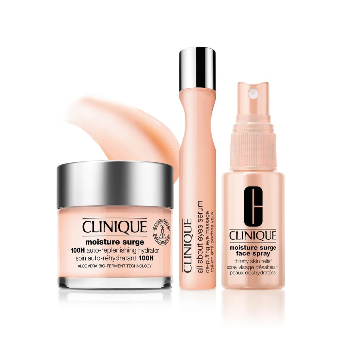 ست آبرسان کلینیک Moisture Surge All About Moisture مجموعه 3 عددی — تصویر ۲