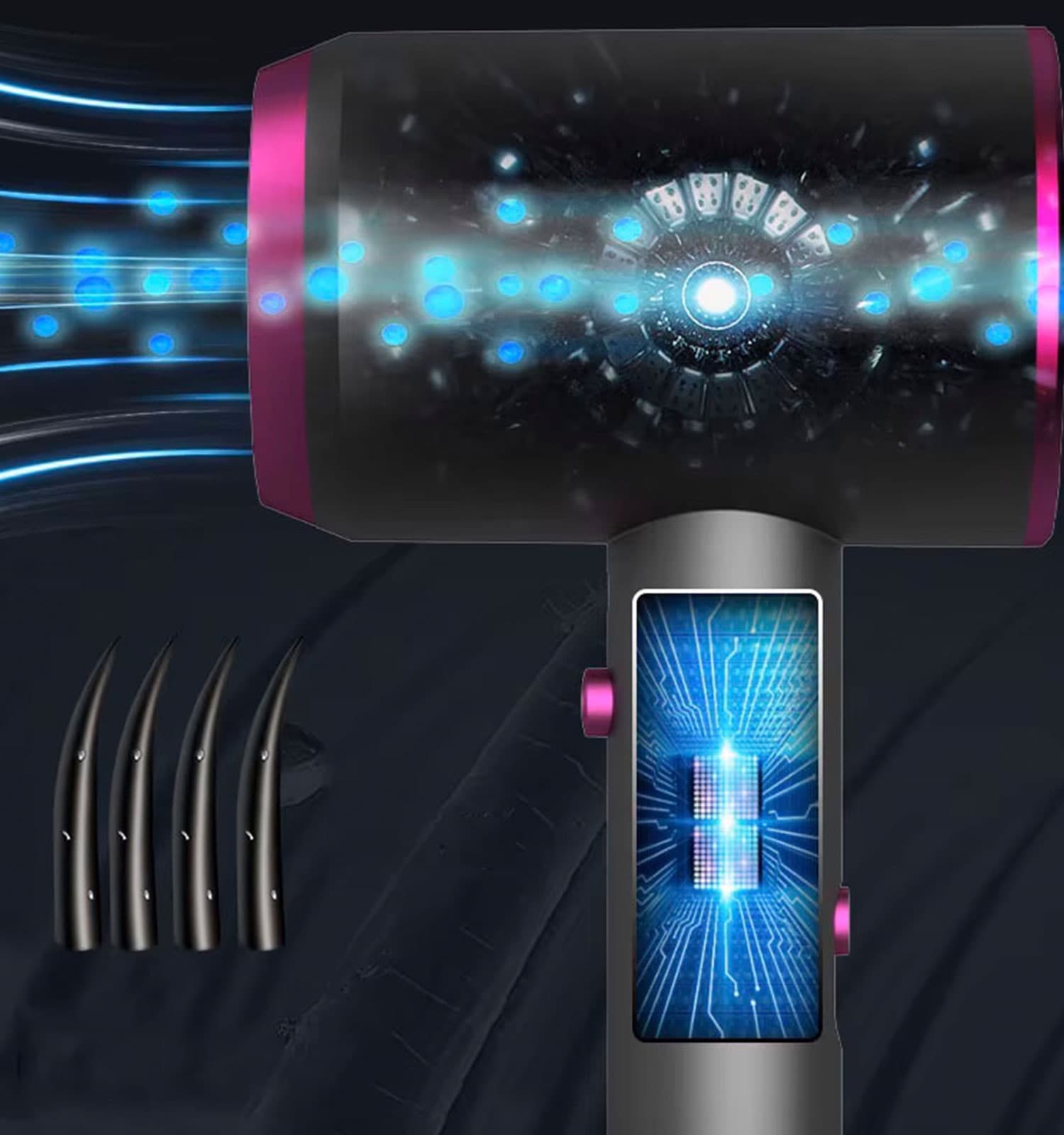 سشوار مسافرتی طرح Dyson Supersonic — تصویر ۶