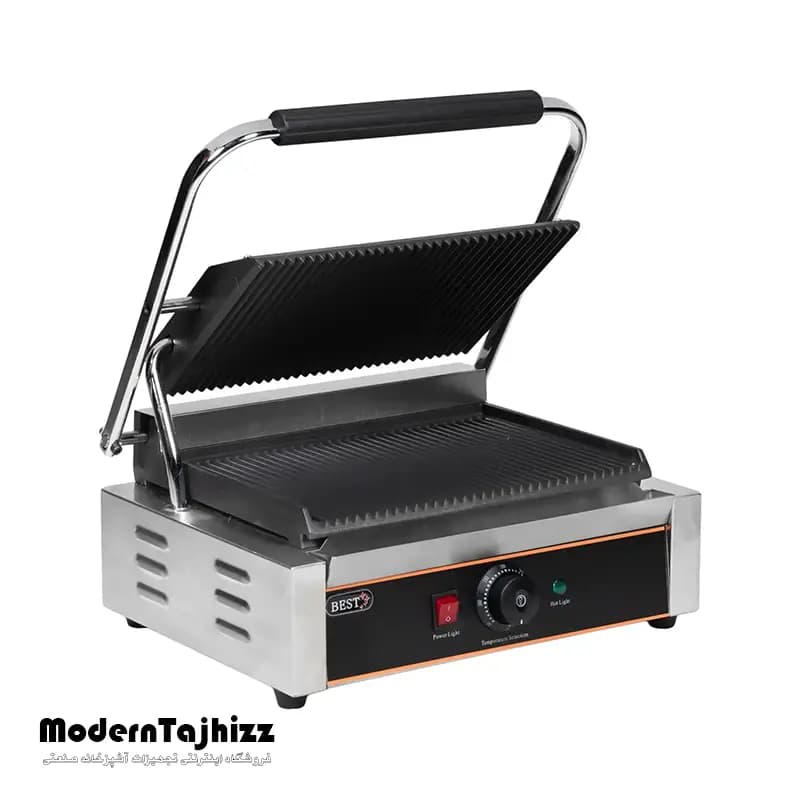 گریل برقی ( پنینی ساز ) بزرگ مدل PFY-811E بست BEST — تصویر ۳