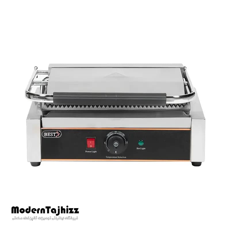گریل برقی ( پنینی ساز ) بزرگ مدل PFY-811E بست BEST — تصویر ۵