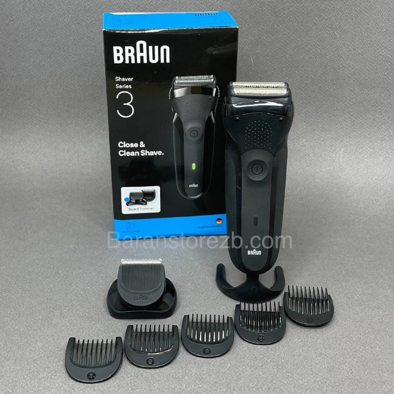ریش تراش براون 300BT Black — تصویر ۶