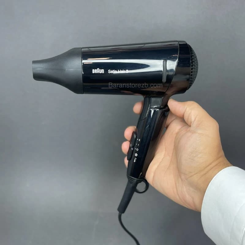سشوار مسافرتی براون HD350 با توان 1600 وات — تصویر ۲