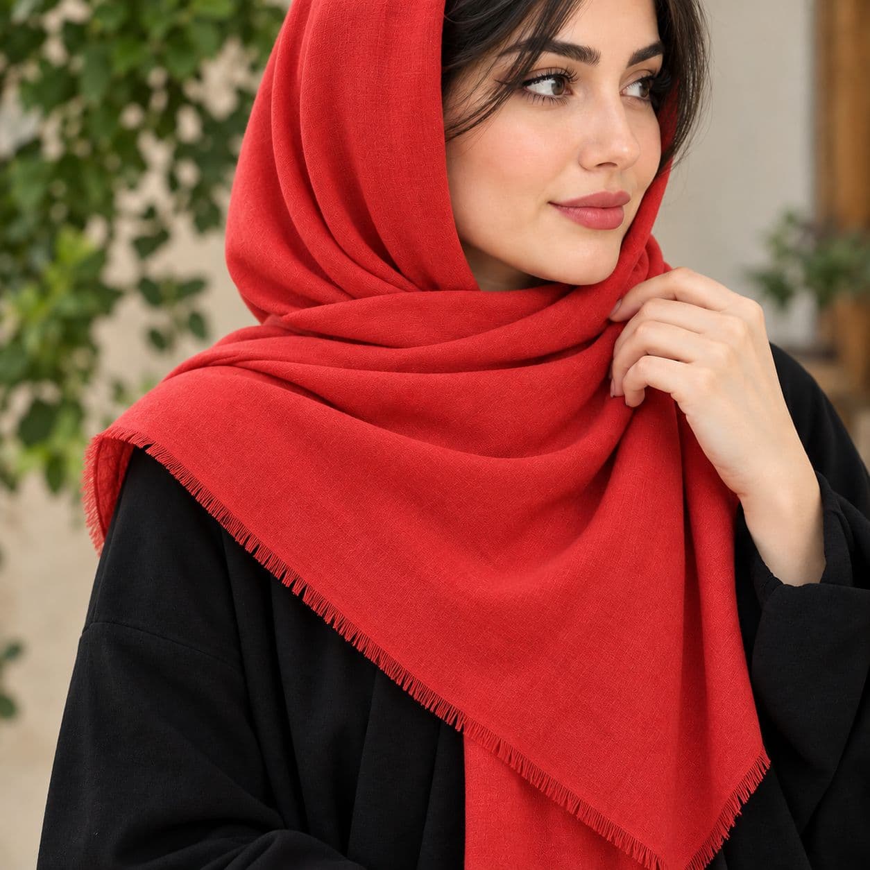 شال نخی زنانه برند sirang قواره بزرگ