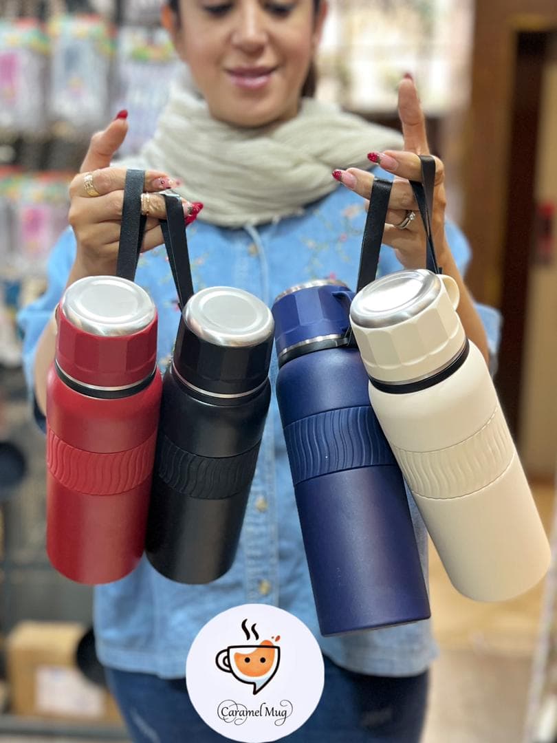 فلاسک یک لیتری sport درب لیوانی — تصویر ۸