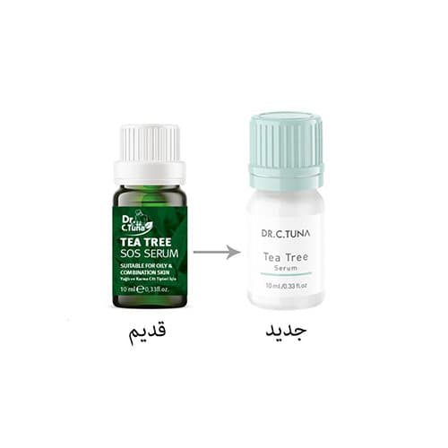 سرم ضدجوش تی تری اس او اس حاوی روغن درخت چای دکتر سی تونا فارماسی