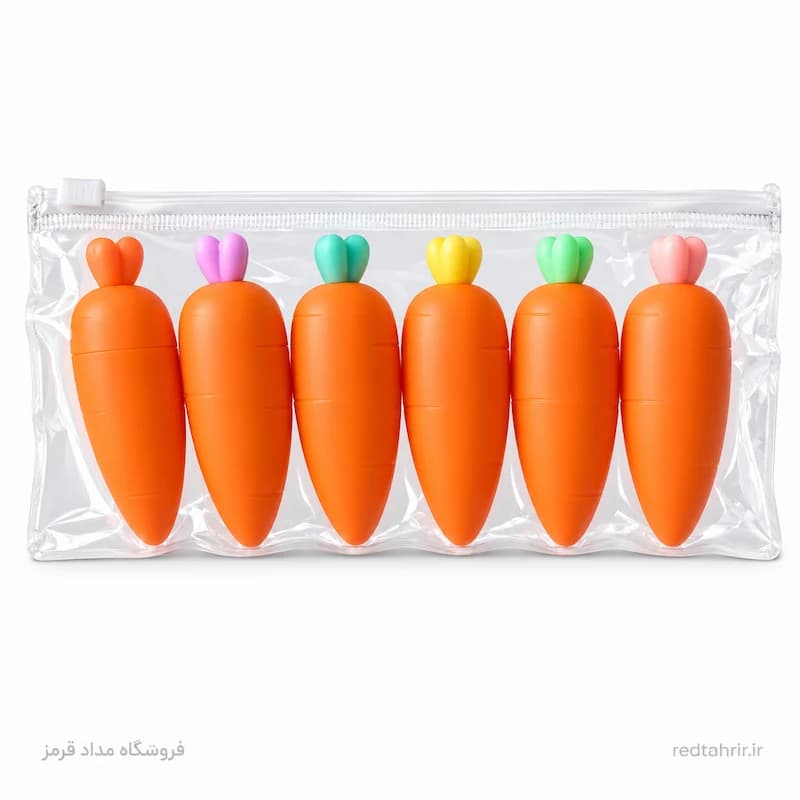 هایلایتر هویجی ۶ رنگ فانتزی MAO YU