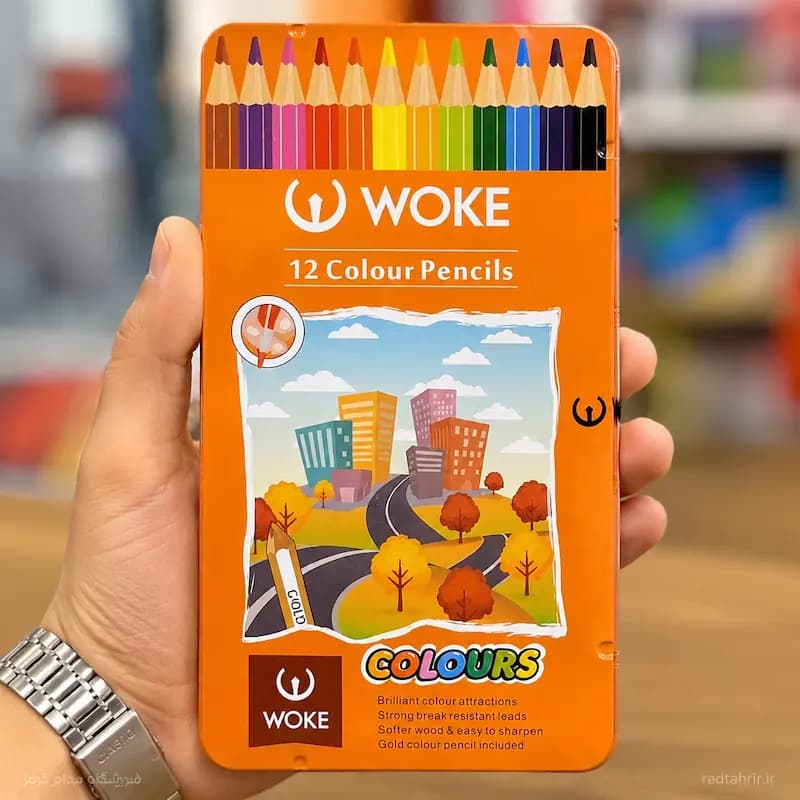 مداد رنگی وک (Woke) | 12 تا 48 رنگ — تصویر ۴