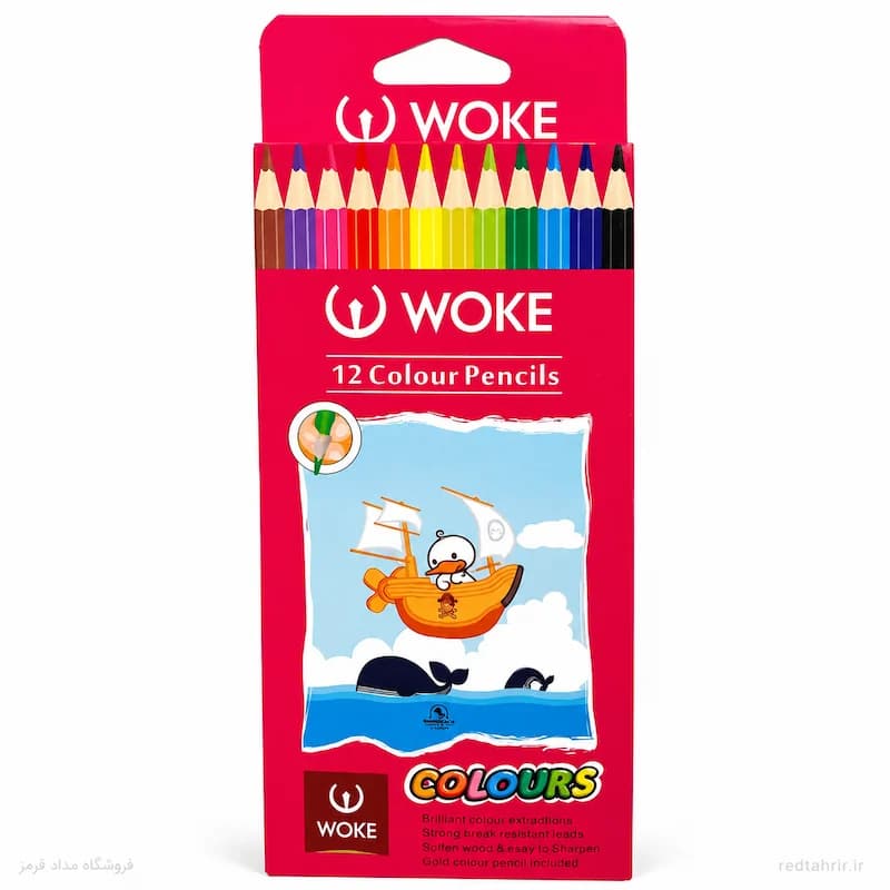 مداد رنگی وک (Woke) | 12 تا 48 رنگ