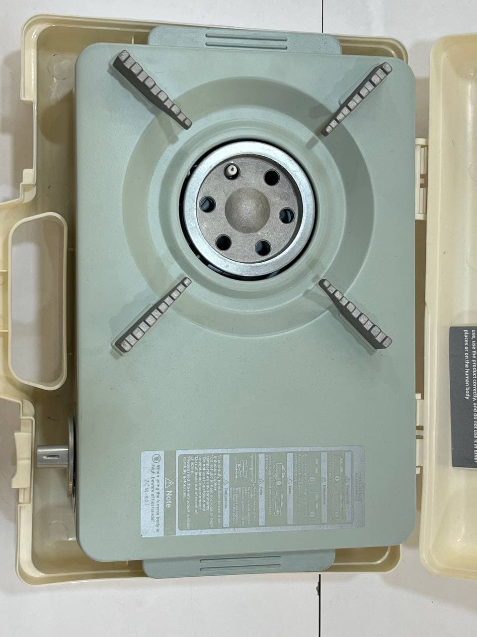 اجاق گاز مسافرتی کیف دار سامسونتی مدل ZCM-K01 — تصویر ۸