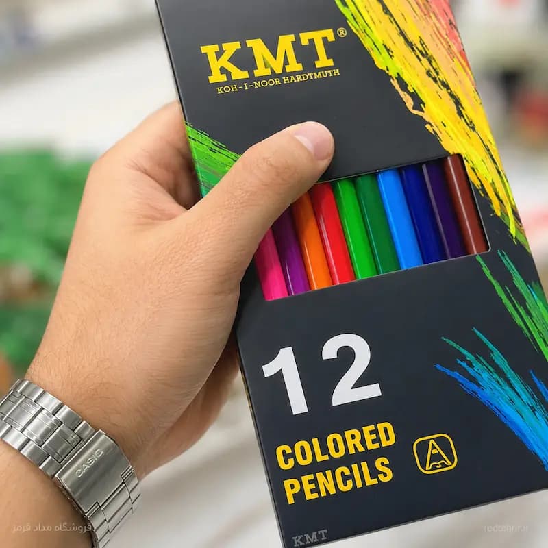 مداد رنگی KMT (کی ام تی) | از 12 تا 48 رنگ — تصویر ۴