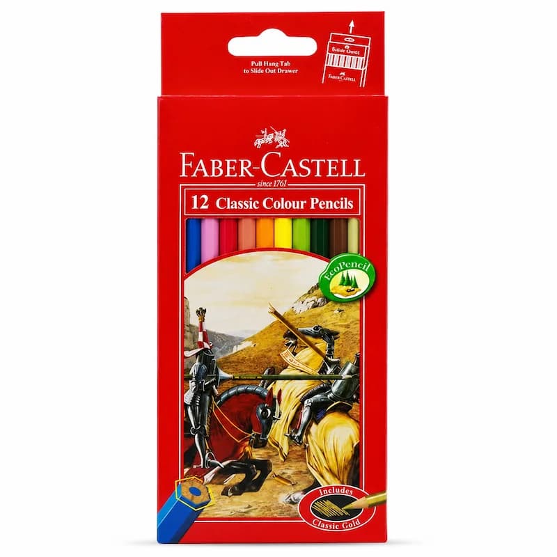 مداد رنگی فابرکاستل مدل Classic | از 12 تا 100 رنگ