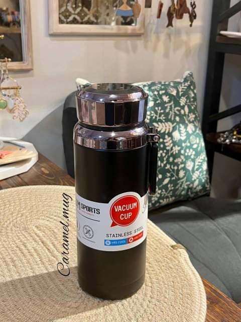 فلاسک وکیوم ۸۰۰ میل دماسنج دار — تصویر ۶