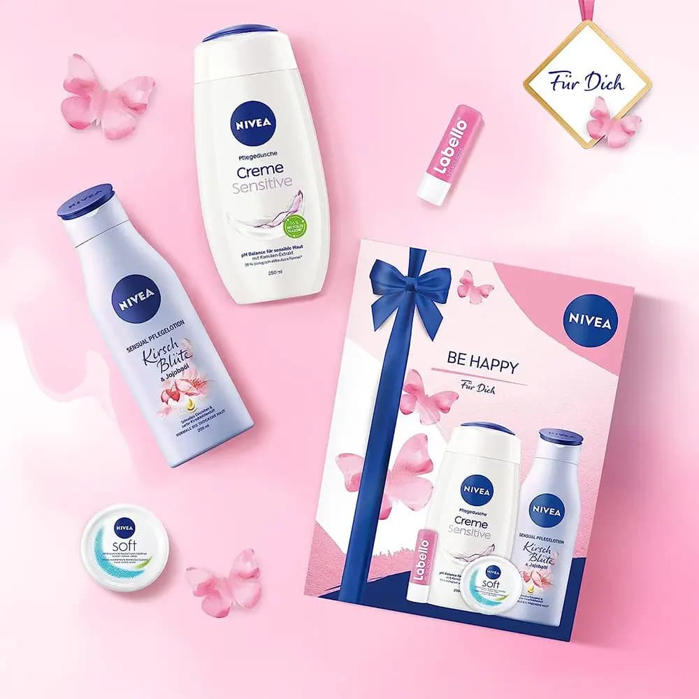 ست هدیه محصولات نیوآ Nivea مدل Be Happy — تصویر ۴